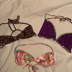 3 SAN LORENZO BATHING SUIT TOPS